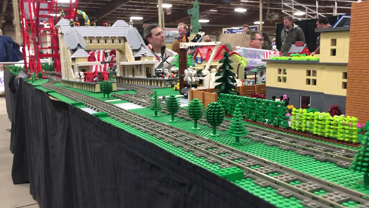 Amherst Railway Society Railroad Hobby Show 2020 - New England Lego User Group (NELUG) - Video 16