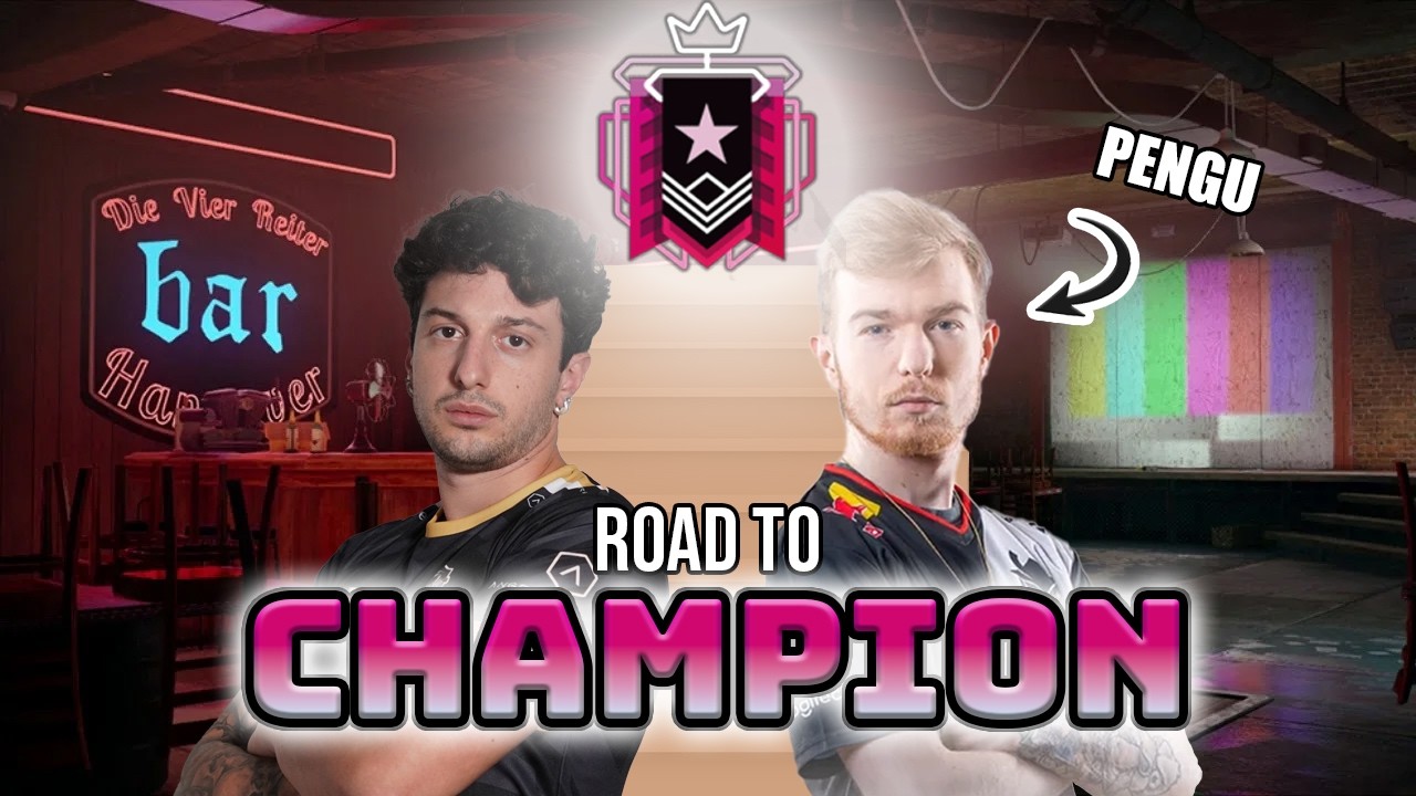PENGU TAUGHT ME HOW TO WIN RANKED - ROAD TO CHAMPION - RAINBOW SIX SIEGE