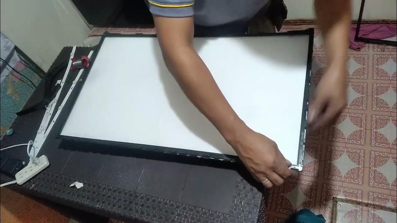 HOW TO REPLACE BACKLIGHT SKYWORTH LED YouTube