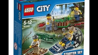 Новый набор LEGO CITY 60066!! Иксклюзивные минифигурки!! Стартовый набор!! Полиция!