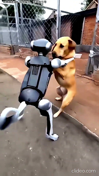 ANJING ASLI VS ANJING ROBOT?🤯#faktaunik #anjing #robot #shortsvideo #shorts