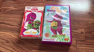 My Good Clean Fun And More Barney Songs Vhs Tapes