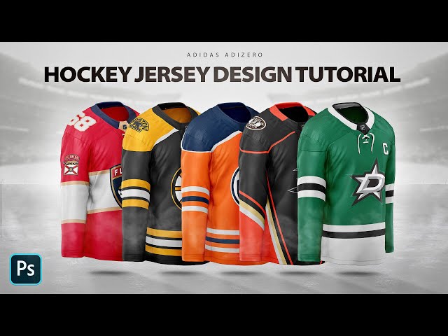 Adidas Adizero Hockey Jersey Photoshop Template 2.0 on Behance