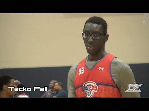 7-5 Tako Fall Makes A COLOSSAL Impact @ NBA Top 100 Camp
