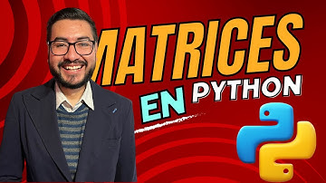 ¿Cómo uso las matrices en python? -Ejercicio