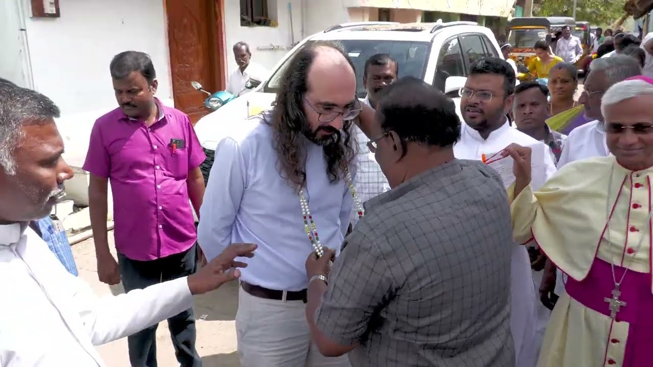 முழுநிகழுவுகள் புனித இஞ்ஞாசியார் கோயில் திறப்பு விழா தோடனேரி புனித சூசையப்பர் பங்கு சமயநல்லூர்