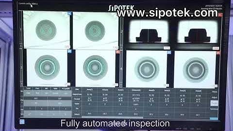 Sipotek Automatic Vision Camera Inspection Machine