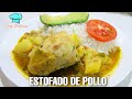 Como se Hace un ESTOFADO DE POLLO PASO A PASO