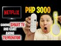 CHROMECAST WITH GOOGLE TV - GAWING SMART TV ANG KAHIT ANONG TV/MONITOR