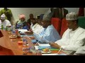 2025 Budget Defense Meeting for Ministry of Trade and Investment held in National Assembly Abuja