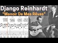 Django reinhardt  manoir de mes rves 1949  gilljazz transcription