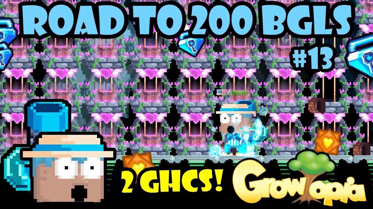 2 GHCS PROFIT!! ✨ | Road To 200 BGLS #13 | GrowTopia Profit 2024