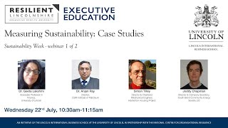 Measuring Sustainability: Case Studies