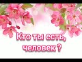 Кто ты есть, человек, что ты мыслишь порой? Христианская песня.