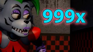 [Fnaf Security Breach/Sfm] When Even Gregory Simps For Roxy | 999 X Speed