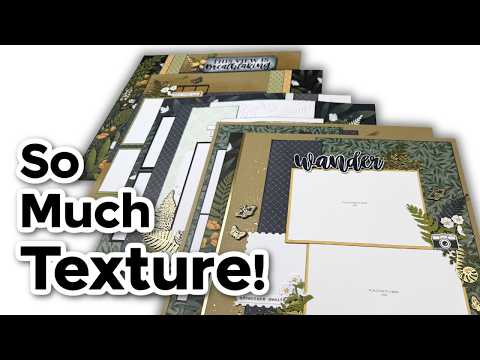 4 Go-To Background Techniques | Scrapbook Layout Share
