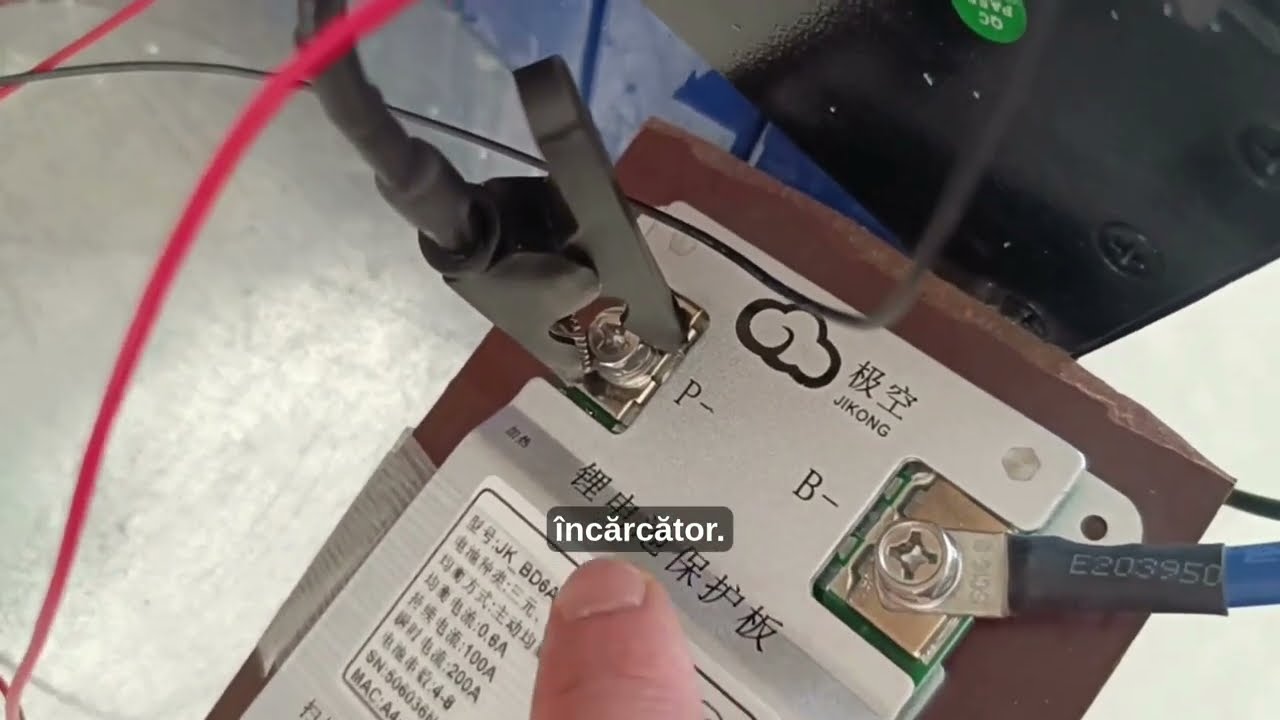 Cum se montează un BMS de la JK