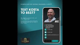 Kosta&#39;s Mobile Business Card #realestate #realwaystomakemoneyfromhome #realtor