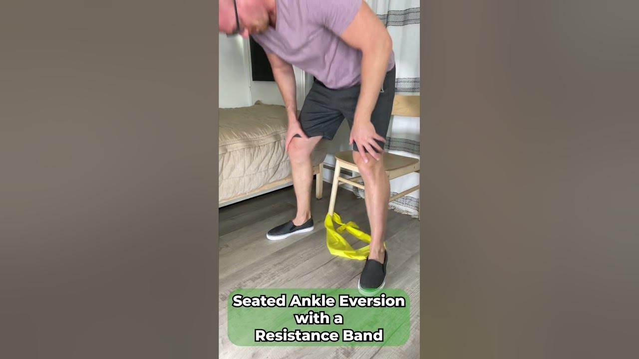 Ankle Strengthening Exercise with Resistance Band YouTube