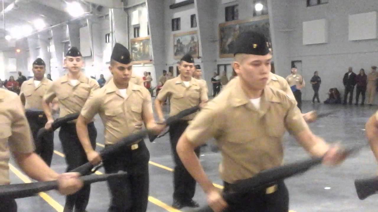 East Aurora NJROTC Armed Exhibition Area 3 2015-16 1st place