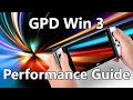 GPD Win 3 - Performance Guide - How To Tune For Low Power