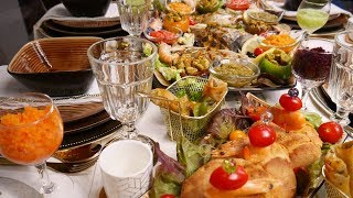مائدة افطار رمضانية للضيوف على حقها وطريقها (الجزء1)
