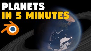 Create Full-Size Planets in FIVE MINUTES | Physical Celestial Objects Tutorial