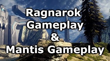 Halo 4 Gameplay on Ragnarok (Valhalla Remake!) Mantis Mech Gameplay!!
