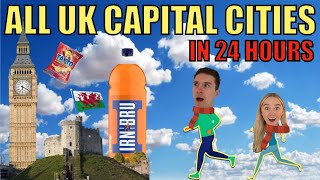 Travelling to all UK Capital Cities in 24 Hours