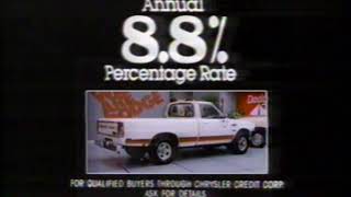 1985 SOCAL Dodge Dealers RAM 50 Pickup Trucks TV Commercial