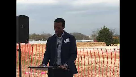 Dr. Richard Rainey at Groundbreaking - Specialty O...
