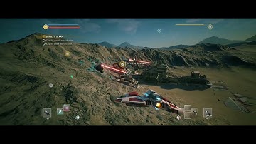 Everspace 2 - Spares & Scrap: Clear The Crystal caverns of Raiders and The Desert Mine of Raiders