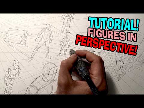 How To Draw FIGURES In PERSPECTIVE!