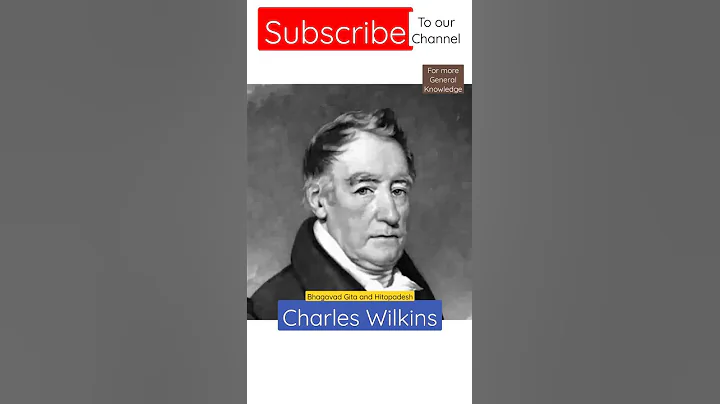 interesting fact about Charles Wilkins #indianlege...