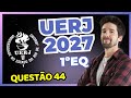 QUESTÃO 44 UERJ 2027 1º EQ: No metabolismo vegetal da orquídea, a vanilina é sintetizada a partir do