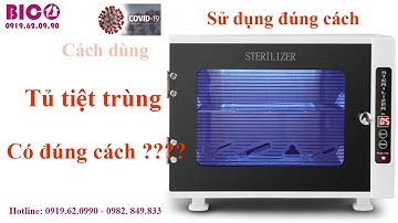 Tủ Tiệt Trùng Dụng Cụ Tia UV MSD 208