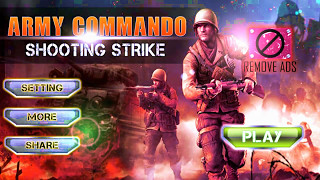 Army Commando shooting Strike screenshot 2