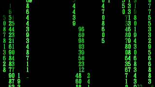 Lab2 : The matrix falling code