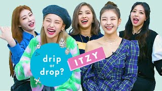 ITZY Reacts to Their Best Looks | Drip Or Drop? | Cosmopolitan