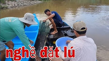 Thăm 12 Cửa Ngục Ở Sông Tiền Lúc Con Nước Chuẩn Bị Chuyển Màu # SĂN BẮT ĐỒNG THÁP #