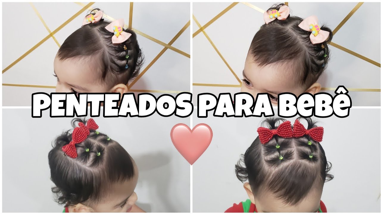 Penteados para bebês: dicas, cuidados e ideias para estilizar o cabelo das  crianças