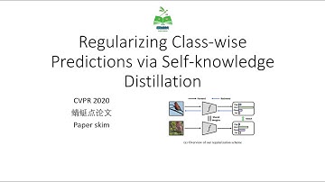 【蜻蜓点论文】Regularizing Class wise Predictions via Self knowledge Distillation 2