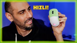 Hafif Mekanik Oyuncu Faresi! Kablosuz Pusat Ghost Pro