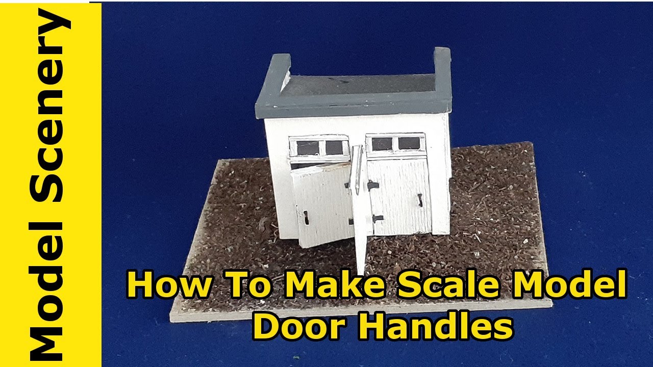 How To Make Scale Model Door Handles, Ladders, Grab Rails, Tie Points ...