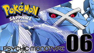 Tom Plays Pokemon Sapphire Randomized Monotype Psychic Ep 6 The Losestrate Family