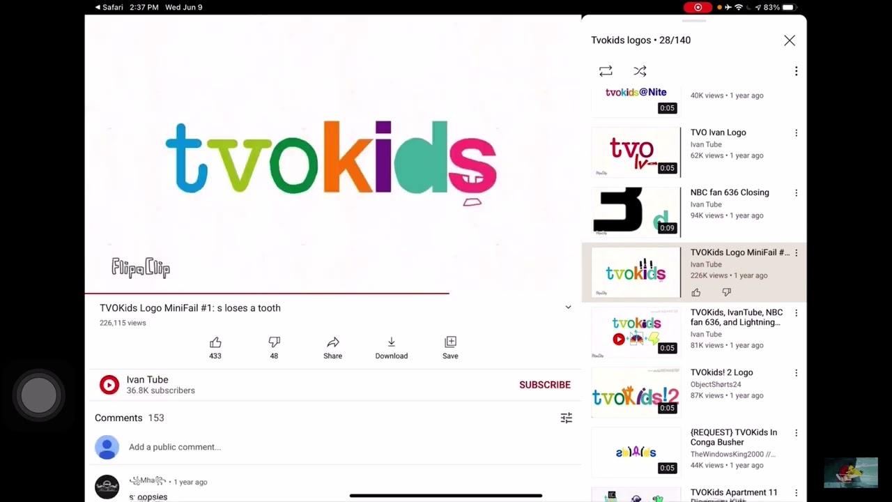 TVOKids Logo Bloopers (For Njan6888vectors) (full episodes my version)