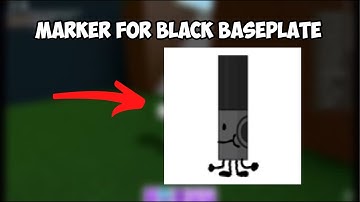 How to Get "Marker For Black Baseplate" | ROBLOX FIND THE MARKERS