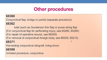 2023 CPT CODING GUIDELINES  FOR SURGERY   EYE & OCULAR ADNEXA -PART 5