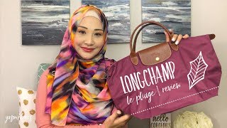 longchamp le pliage fig color