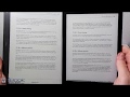 PDF eReader Comparison: Sony DPT-RP1, Kobo Aura One, Kindle